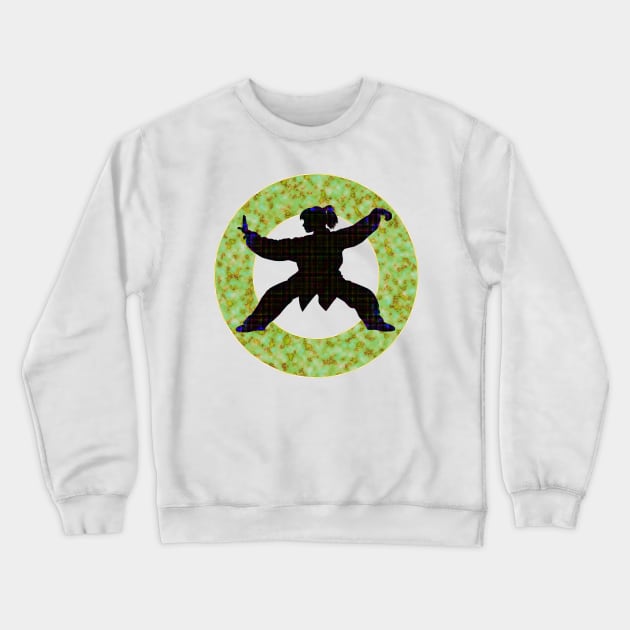 Tai Chi Jade Single Whip Crewneck Sweatshirt by crunchysqueak